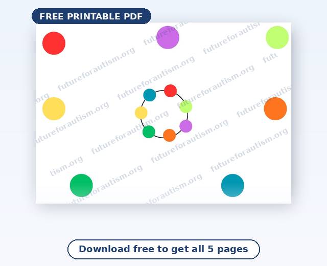 Preview of the Dot Brain Gym worksheet PDF