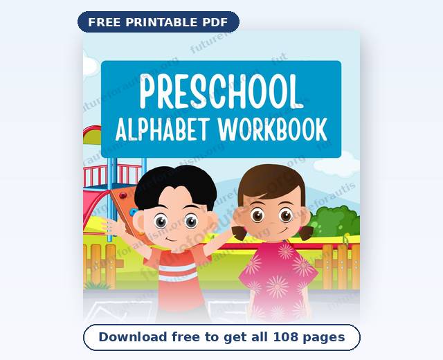 Preview of the Letter Tracing & Handwriting Worksheets for Autism (A-Z)