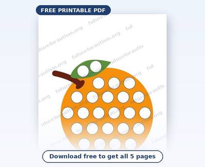 Preview of the Dot Marker & Sticker Activity PDF
