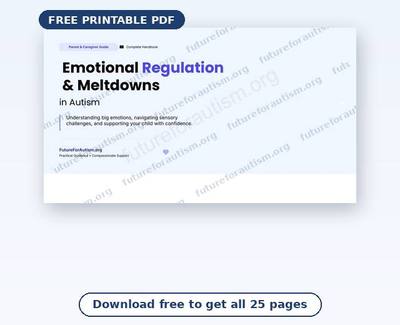 Preview of the Emotional Regulation Guide PDF