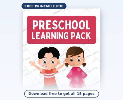 Preview of the School Readiness Worksheets PDF