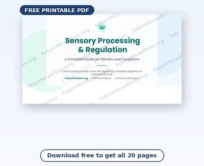 Preview of the Sensory Support Guide PDF