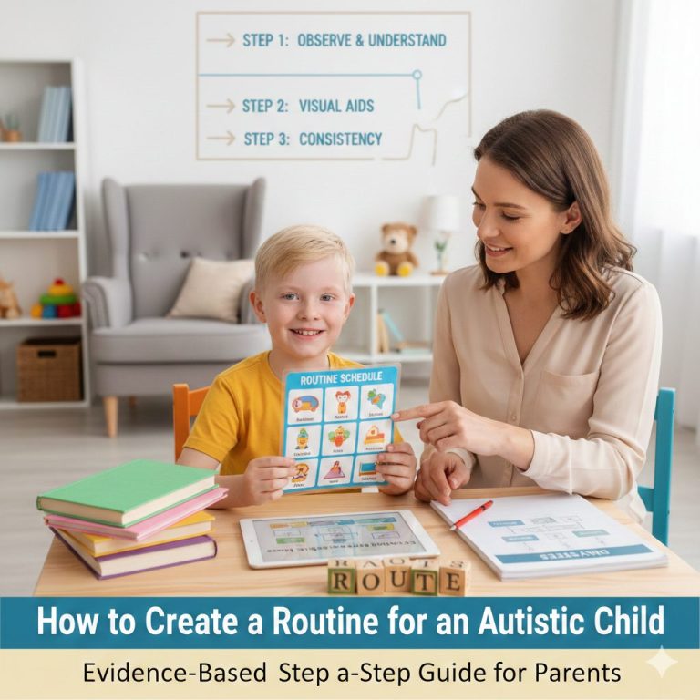 How to Create a Routine for an Autistic Child
