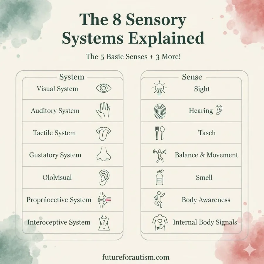 The 8 sensory systems explained