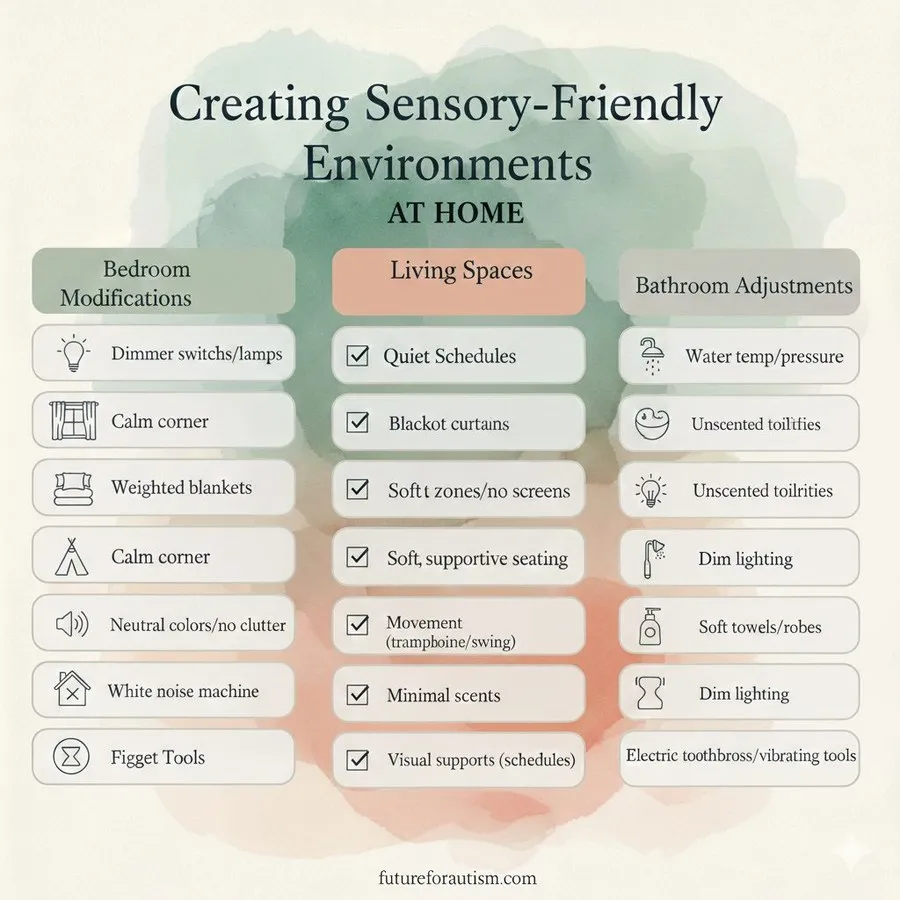 Creating a sensory-friendly environment at home
