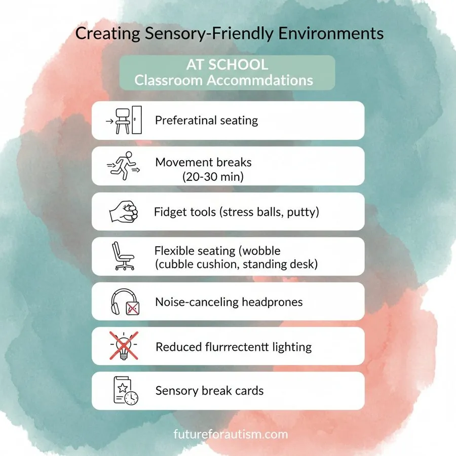 Creating a sensory-friendly environment at school